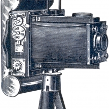 Diaph-c8349--Bentzin Moment-Klapp-Camera (1899)