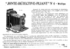 CATALOGUE JONTE 1903 P11 Pliant N°4