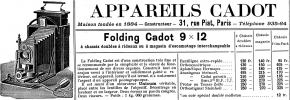 1905 Cadot publicité
